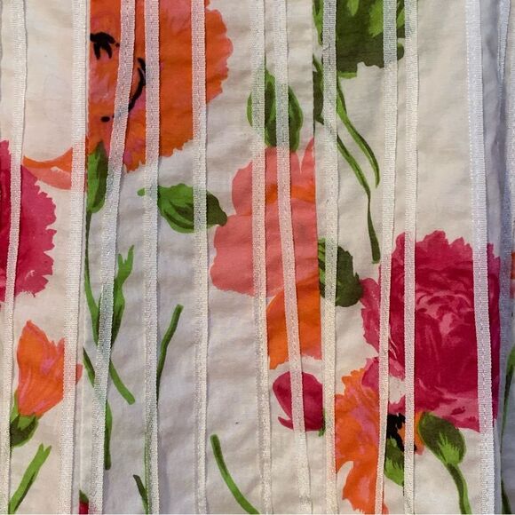 Guess Jeans Sundress Floral Junior’s Sz 3 Multi Color Spaghetti Strap Mini. - Picture 9 of 16